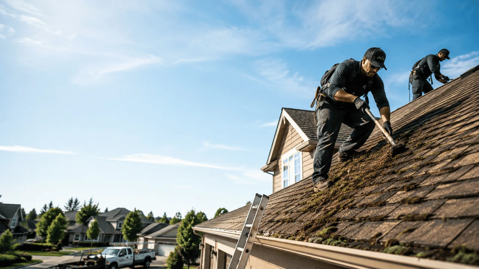 Roof Moss Removal in Chidester, AR near me